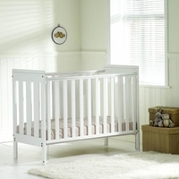 Saplings Suzie Cot in White