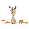 Stickerscape Deer Wall Sticker Set