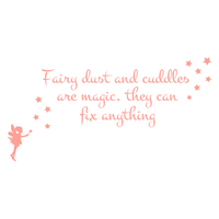 Stickerscape Fairy Dust and Cuddles"e in Marshmallow Pink