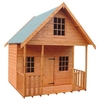 Strongman 8ft x 8ft (2.35m x 2.35m) Lodge Loglap Playhouse With Installation