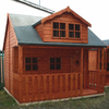 TGB 10ft x 10ft (3.05m x 3.05m) 22mm Shiplap Kids Club House Installation.