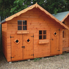 TGB 10ft x 6ft (3.05m x 1.83m) 19mm Loglap Hideaway