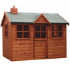 TGB 6ft x 4ft (1.83m x 1.22m) 22mm Shiplap Snowdrop Cottage Installation.