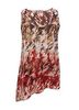 Lazy Lu Print Asymmetric Tunic
