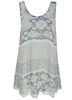Lazy Lu Print Ruffle Back Tunic