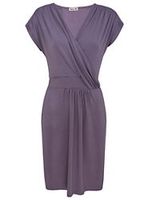 Lazy Lu Wrap Jersey Dress