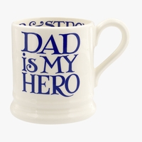 Seconds Blue Toast Dad is my Hero 1/2 Pint Mug