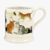 Seconds All Over Cat 1/2 Pint Mug