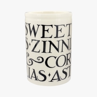 Seconds Black Toast Medium Vase
