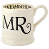 Seconds Black Toast Mr 1/2 Pint Mug