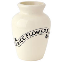 Seconds Black Toast Mustard Vase