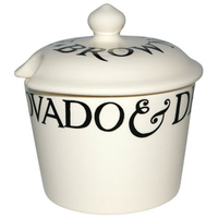 Seconds Black Toast Sugar Pot