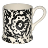 Seconds Black Wallpaper 1/2 Pint Mug