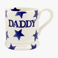 Seconds Blue Star DADDY 1/2 Pint Mug