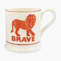 Seconds Brave Lion 1/2 Pint Mug