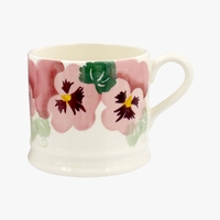 Seconds Pink Pansy Small Mug