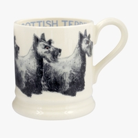 Seconds Scottish Terrier 1/2 Pint Mug