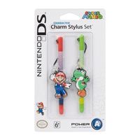 DS Character Charm Stylus Twin Pack Mario and Yoshi
