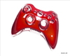 Full Wireless Controller Shell Red For Xbox 360
