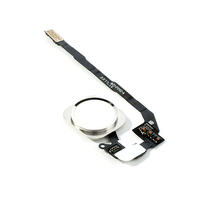 iPhone 5S White Home Button Flex - iPhone 5S Fingerprint Sensor Reader