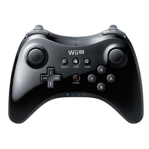 Official Nintendo Wii U Pro Controller Black - Wii U Black Controller