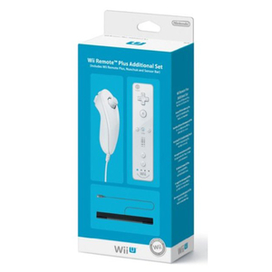 Official Wii U Remote Plus Additional Set - Wii U Set White