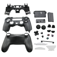 PS4 Black Full Complete Replacement Controller Shell - PS4 Controller Shell Black
