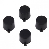 PS4 Black Replacement Controller Action Buttons - PS4 Black Buttons