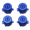 PS4 Blue Metal Controller Bullet Buttons - Blue 9mm Bullet Button Mod