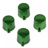 PS4 Chrome Green Controller Action Buttons - PS4 Chrome Green Buttons