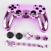 PS4 Chrome Pink Controller Shell Case - PS4 Controller Housing Shell