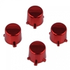 PS4 Chrome Red Controller Action Buttons - PS4 Chrome Red Buttons