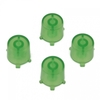 PS4 Clear Green Controller Action Buttons - PS4 Clear Green Buttons