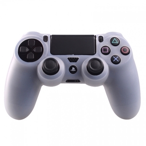PS4 Clear Silicone Controller Cover - PS4 Silicone Controller Skin