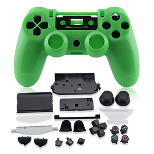 PS4 Controller Replacement Housing Shell - PS4 Top and Bottom Housing Shell Glossy Green