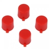 PS4 Red Replacement Controller Action Buttons - PS4 Red Buttons