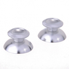 PS4 Silver Aluminium Thumbsticks - Silver Metal PS4 Replacement Joysticks