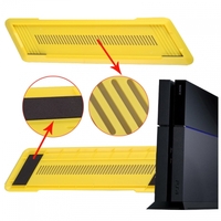 PS4 Yellow Vertical Stand - PS4 Console Stand Yellow