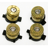 Sony PS3 Controller Brass Metal Bullet Buttons 9mm - Bullet Mod