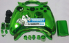 Xbox 360 Chrome Green Full Replacement Controller Shell Mod
