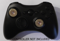 Xbox 360 Controller Brass Metal Top Bullet Thumbsticks - Bullets