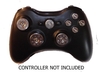 Xbox 360 Controller Nickel Metal Bullet Buttons Full Set - Bullet Mod