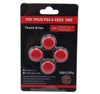 Xbox One Red Thumb Grips Silicone Rubber - Xbox One Controller Grips