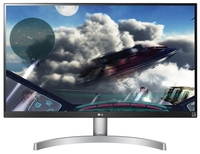 27UK600-W 27 UHD 4K (3840x2160) IPS Display HDR 10 for Finest Detail and Dramatic Color Expression HDMI x2 (HDCP 2.2),  DisplayPort x1 (HDCP 2.2) AMD FreeSync Technology