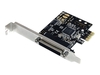 2S1P PCI Express Serial Parallel Combo Card with Breakout Cable