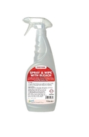 2work Spray And Wipe With Bleach 750ml (Pack of 1)