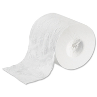 2Work White 2 Ply Toilet Roll 320 Sheets (Pack of 36)