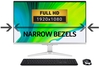 Acer Aspire C27-962 AIO Desktop PC,  Intel Core i5-1035G1 1GHz,  8GB DDR4,  1TB HDD,  128GB SSD,  27" Full HD Non-Touch,  Intel UHD,  WIFI,  Windows 10 Home