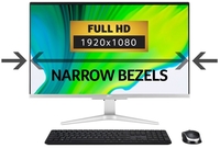 Acer Aspire C27-962 AIO Desktop PC,  Intel Core i5-1035G1 1GHz,  8GB DDR4,  1TB HDD,  128GB SSD,  27" Full HD Non-Touch,  Intel UHD,  WIFI,  Windows 10 Home