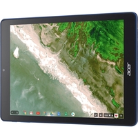 Acer Chromebook Tab 10 Tablet PC,  ARM Dual-core,  Cortex A53 Quad-core,  4GB RAM,  32GB Flash,  9.7" 2048 x 1536,  WIFI,  Bluetooth,  2 Cameras,  Chrome OS